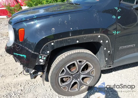 2017 Jeep Renegade Limited 4X4 from USA, damaged, VIN ZACCJBDB4HPE97335